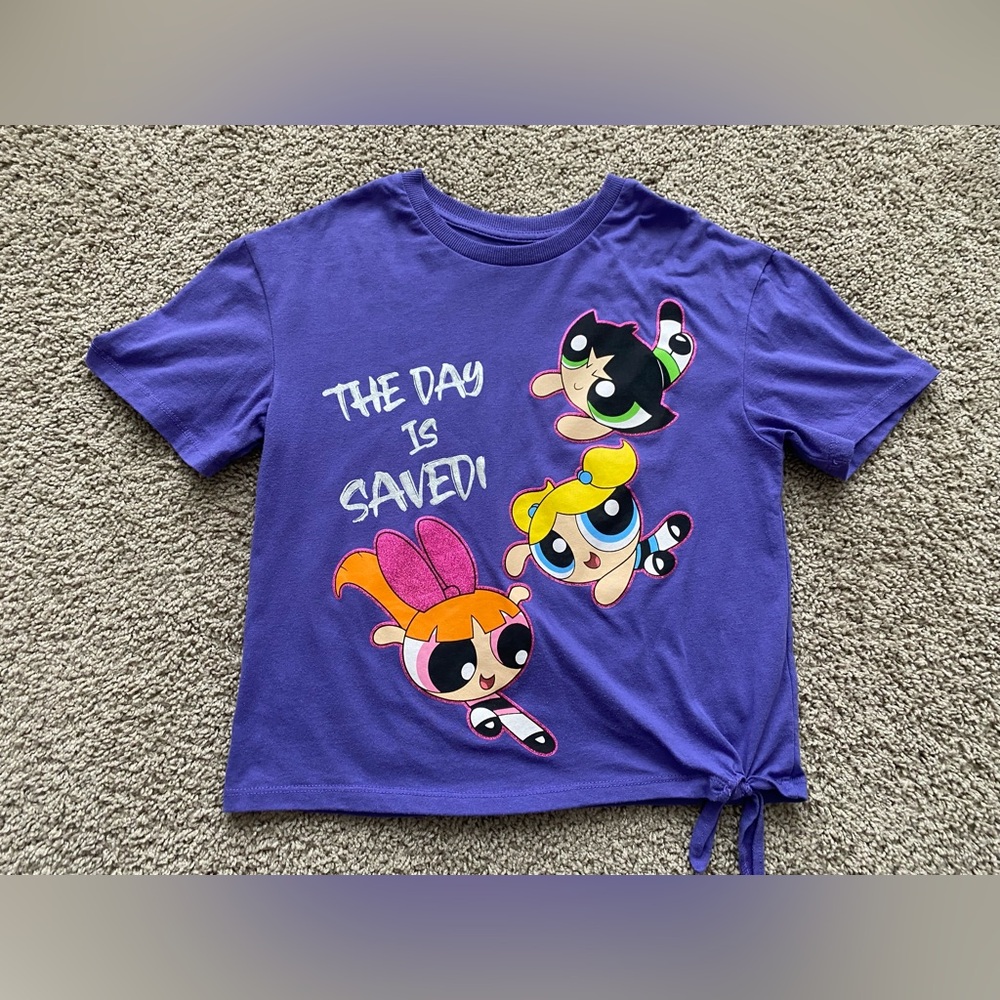 🌞 3 for  $15 
 Powerpuff tie top size Large/ Clerance sale
